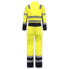 Afbeeldingen van TRICORP Overall Multinorm bi-colour 753002 fluor geel/inkt 66