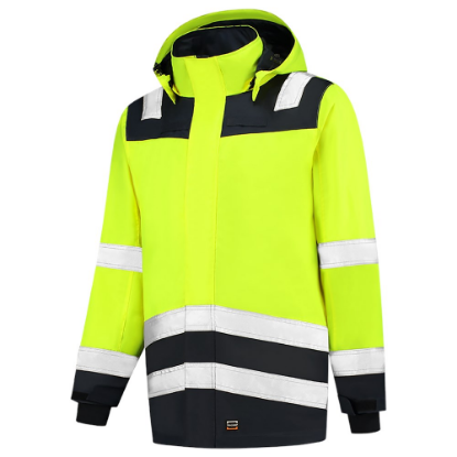 Afbeeldingen van TRICORP Parka High Vis bi-colour 403020 geel/inkt 6XL