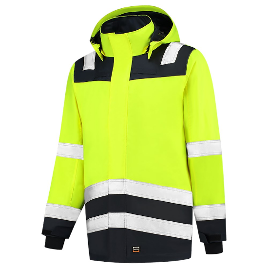 Afbeeldingen van TRICORP Parka High Vis bi-colour 403020 geel/inkt 7XL