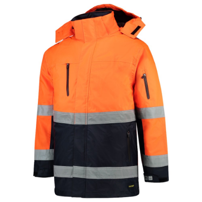 Afbeeldingen van TRICORP Parka ISO20471 bi-colour 403004 fluor oranje/navy 3XL