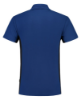 Afbeeldingen van TRICORP Poloshirt bi-colour met borstzak 202002 royal blauw/navy XL