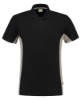 Afbeeldingen van TRICORP Poloshirt bi-colour met borstzak 202002 zwart/grijs 2XL