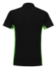 Afbeeldingen van TRICORP Poloshirt bi-colour met borstzak 202002 zwart/limoen XS