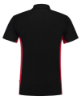 Afbeeldingen van TRICORP Poloshirt bi-colour met borstzak 202002 zwart/rood XL