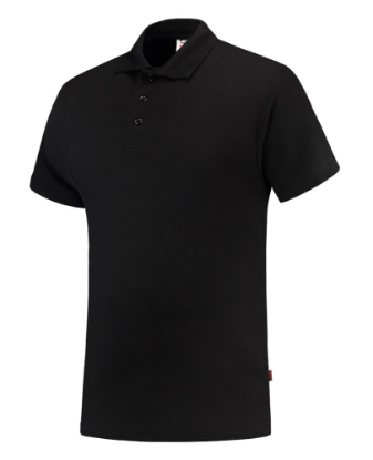 Afbeeldingen van TRICORP Poloshirt 60°C wasbaar 201018 zwart L