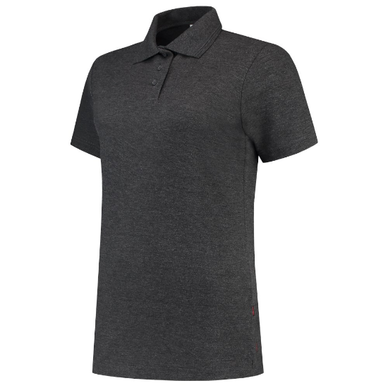 Afbeeldingen van TRICORP Poloshirt dames 201010 antraciet melange XS