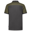 Afbeeldingen van TRICORP Poloshirt bi-colour Naden 202006 donkergrijs/army 8XL