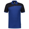 Afbeeldingen van TRICORP Poloshirt bi-colour Naden 202006 royal blauw/navy L