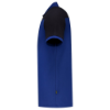 Afbeeldingen van TRICORP Poloshirt bi-colour Naden 202006 royal blauw/navy L