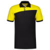 Afbeeldingen van TRICORP Poloshirt bi-colour Naden 202006 zwart/geel 4XL