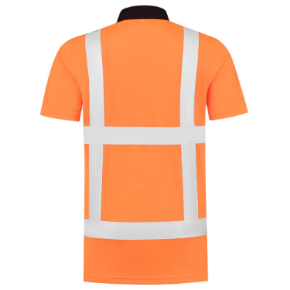 Afbeeldingen van TRICORP Poloshirt RWS Birdseye 203006 fluor oranje XS