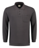 Afbeeldingen van TRICORP Polosweater bi-colour met borstzak 302001 donkergrijs/zwart L