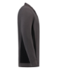 Afbeeldingen van TRICORP Polosweater bi-colour met borstzak 302001 donkergrijs/zwart L