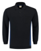Afbeeldingen van TRICORP Polosweater bi-colour met borstzak 302001 navy/royal blauw S