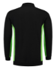 Afbeeldingen van TRICORP Polosweater bi-colour met borstzak 302001 zwart/limoen M
