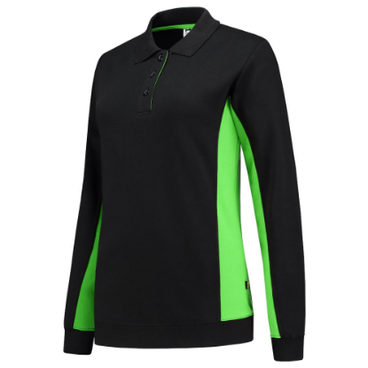 Afbeeldingen van TRICORP Polosweater bi-colour dames 302002
