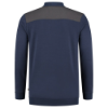 Afbeeldingen van TRICORP Polosweater bi-colour Naden 302004 inkt/donkergrijs S
