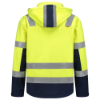 Afbeeldingen van TRICORP Softshell Multinorm bi-colour 403011 fluor geel/inkt XL