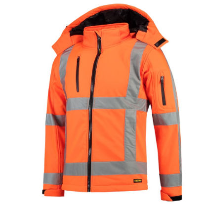 Afbeeldingen van TRICORP Softshell RWS 403003 fluor oranje XL
