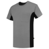 Afbeeldingen van TRICORP T-shirt bi-colour met borstzak 102002