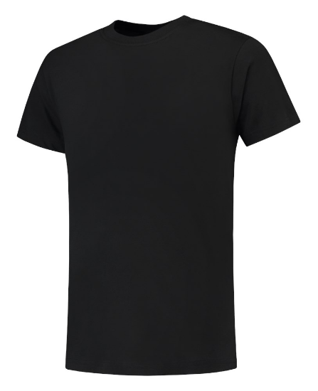 Afbeeldingen van TRICORP T-shirt 60°C wasbaar 101017 zwart XS