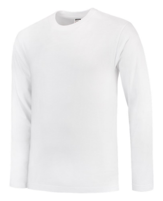 Afbeeldingen van TRICORP T-shirt met lange mouwen 101006 wit XS