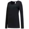 Afbeeldingen van TRICORP T-shirt met lange mouwen dames 101010 zwart L