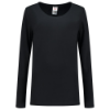 Afbeeldingen van TRICORP T-shirt met lange mouwen dames 101010 zwart L