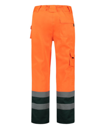 Afbeeldingen van TRICORP Werkbroek ISO20471 bi-colour 503002 oranje/groen