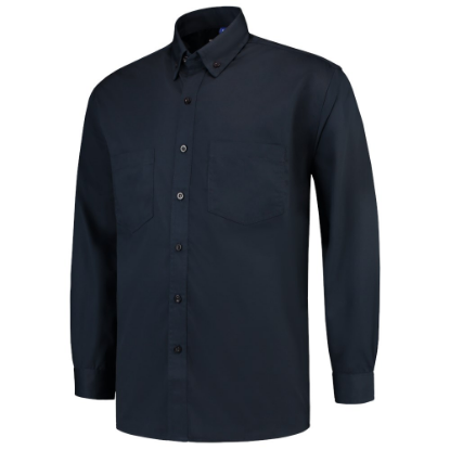 Afbeeldingen van TRICORP Werkhemd met lange mouwen Basis 701004 navy 4XL