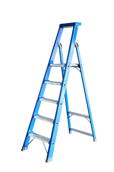 Afbeeldingen van ASC Bordestrap Premium 5 treden 1,25M stahoogte