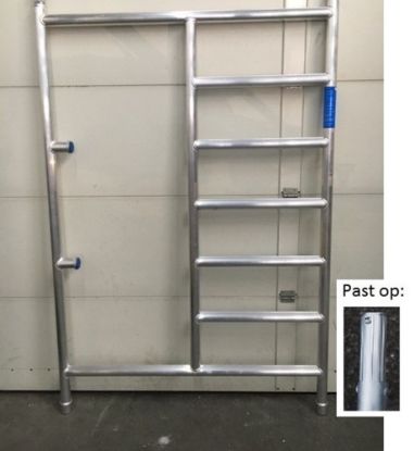 Afbeeldingen van ASC Doorloopframe 150CM links/rechts t.b.v. steigertrapleunig