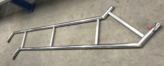 Afbeeldingen van ASC Leuning steigertrap buitenzijde 250CM dubbel