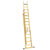 Afbeeldingen van ASC Reformladder fiber 3X10 sporten met stabilisatie balk compleet fiber