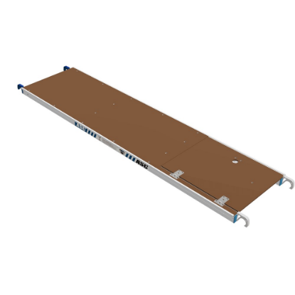Afbeeldingen van ASC Steigerplatform hout met luik 190CM