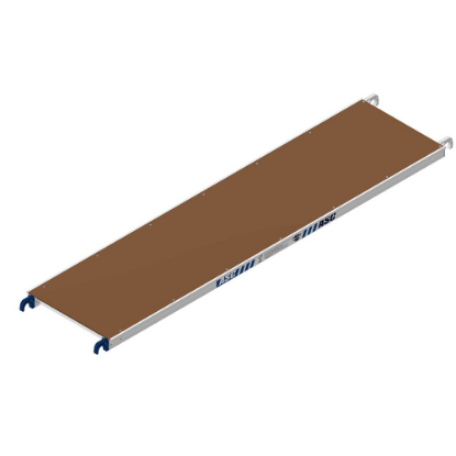 Afbeeldingen van ASC Steigerplatform hout zonder luik 250CM
