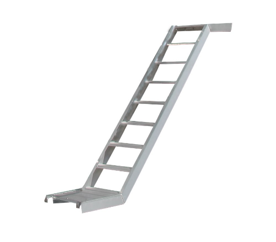 Afbeeldingen van ASC Steigertrap aluminium professioneel 250CM