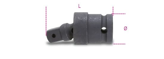Afbeeldingen van BETA Cardangewricht ½" 720/25