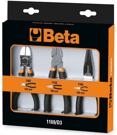 Afbeeldingen van BETA Combinatie- en zijkniptang 1169/D3