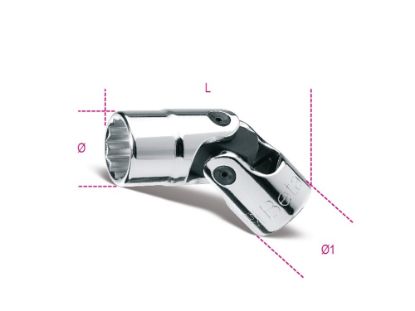 Afbeeldingen van BETA Dopsleutel ⅜" cardangewricht 11MM 910B/SN 11