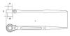 Afbeeldingen van BETA Dubbele dopratelsleutel 19X24MM 93C 19X24