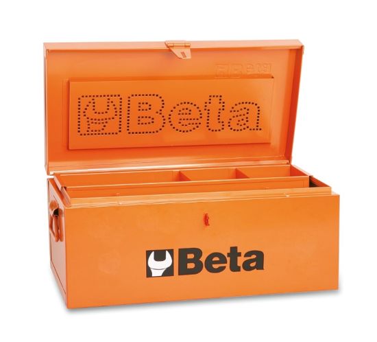 Afbeeldingen van BETA Gereedschapskist houten binnenkant oranje C22W-O