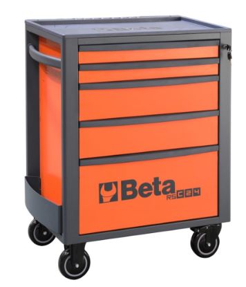 Afbeeldingen van BETA Gereedschapswagen 5 lades blauw RSC24/5-B