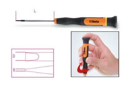 Afbeeldingen van BETA Micro-sleufschroevendraaier 1257LP 3,5