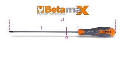 Afbeeldingen van BETA Schroevendraaier lang TORX 1297TX/L 30