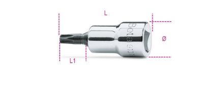 Afbeeldingen van BETA Schroevendraaierdop ⅜" TORX 910TX 15