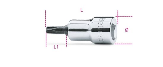 Afbeeldingen van BETA Schroevendraaierdop ⅜" TORX 910TX 45
