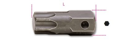 Afbeeldingen van BETA Slagbit 22MM TORX T80 727/ES22TX T80
