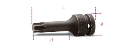 Afbeeldingen van BETA Slagdop ½" TORX 720TX 40