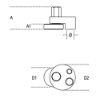 Afbeeldingen van BETA Tapeinduithaler wig 1435